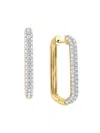 Effy Women's 14k Yellow Gold & 1.42 Tcw Diamond Hoop Earrings In Yellow Gold