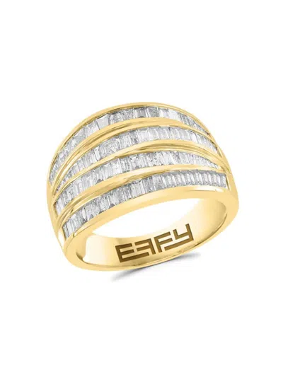 Effy Women's 14k Yellow Gold & 1.47 Tcw Diamond Ring