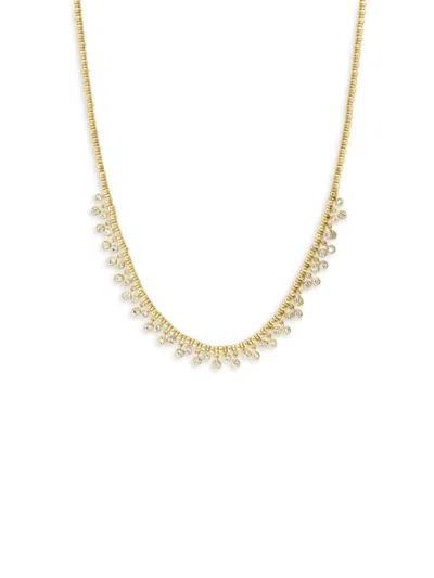 Effy Women's 14k Yellow Gold & 1.57 Tcw Diamond Charm Necklace