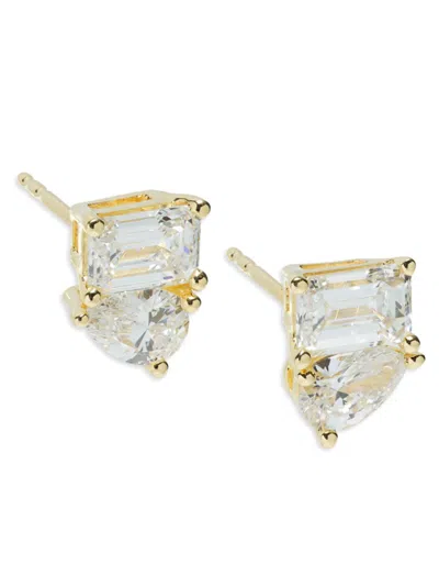 Effy Women's 14k Yellow Gold & 1.86 Tcw Lab-grown Diamond Stud Earrings