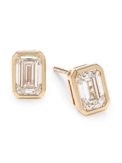 Effy Women's 14k Yellow Gold & 1.96 Tcw Lab Grown Diamond Stud Earrings