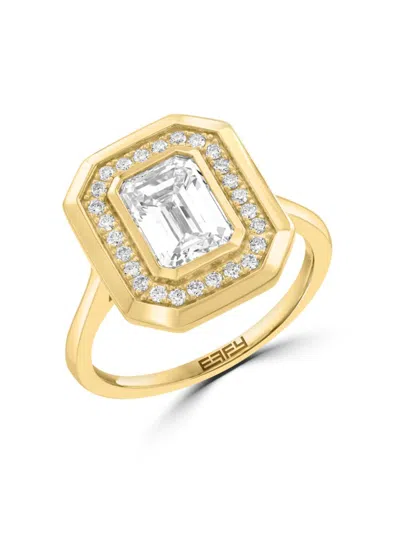 Effy Women's 14k Yellow Gold & 2.15 Lab Grown Diamond Ring
