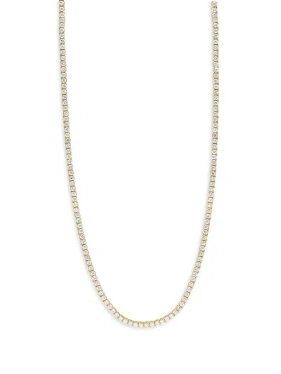 Effy Women's 14k Yellow Gold & 3.9 Tcw Diamond Tennis Necklace