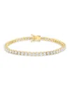 Effy Women's 14k Yellow Gold & 5.87 Tcw Diamond Tennis Bracelet In Gold
