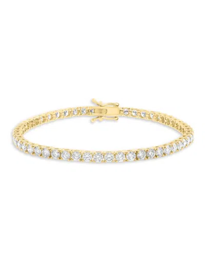 Effy Women's 14k Yellow Gold & 5.87 Tcw Diamond Tennis Bracelet