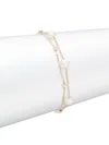 Effy Women's 14k Yellow Gold & 6-8mm Freshwater Pearl Bracelet In Yellow Gold