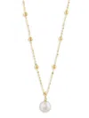Effy Women's 14k Yellow Gold & 8.5mm Freshwater Pearl Necklace In Gold
