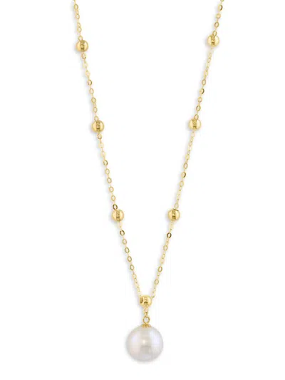 Effy Women's 14k Yellow Gold & 8.5mm Freshwater Pearl Necklace