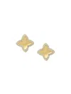 Effy Women's 14k Yellow Gold & Diamond Star Stud Earrings In Yellow Gold
