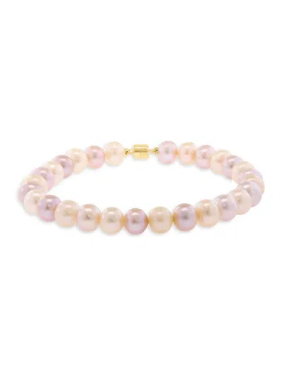 Effy Women's 14k Yellow Gold & Freshwater Pearl Bracelet