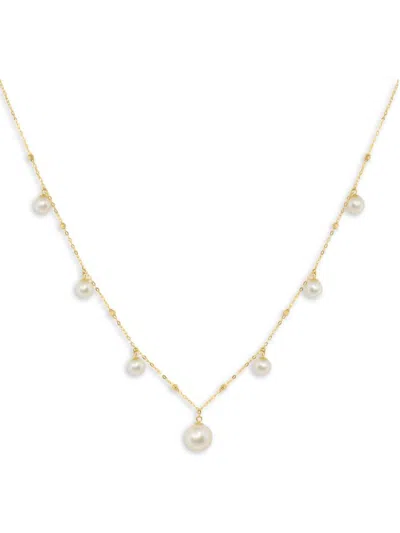 Effy Women's 14k Yellow Gold & Freshwater Pearl Necklace