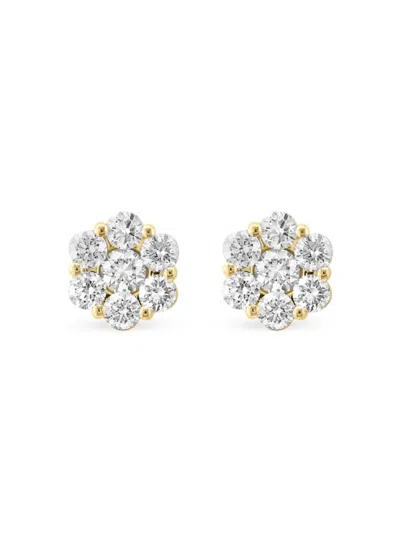 Effy Women's 14k Yellow Gold & 1.9 Tcw Lab Grown Diamond Stud Earrings