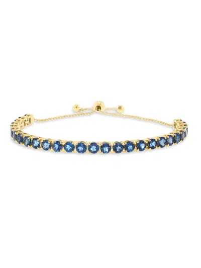 Effy Women's 14k Yellow Gold & London Blue Topaz Bracelet