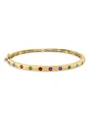 Effy Women's 14k Yellow Gold & Multi Stone Bangle Bracelet In Yellow Gold