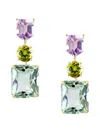 Effy Women's 14k Yellow Gold & Multi Stone Drop Earrings In Yellow Gold