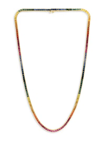 Effy Women's 14k Yellow Gold & Multi Stone Necklace