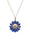 Effy Women's 14k Yellow Gold & Multi Stone Pendant Necklace In Yellow Gold