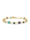 Effy Women's 14k Yellow Gold & Multi Stone Station Bracelet In Yellow Gold