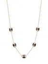 Effy Women's 14k Yellow Gold & Onyx Necklace In Yellow Gold