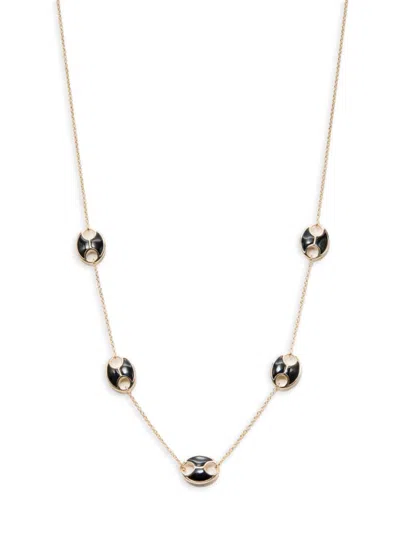 Effy Women's 14k Yellow Gold & Onyx Necklace