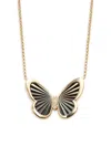 Effy Women's 14k Yellow Gold, Diamond & Mother-of-pearl Pendant Necklace In Yellow Gold