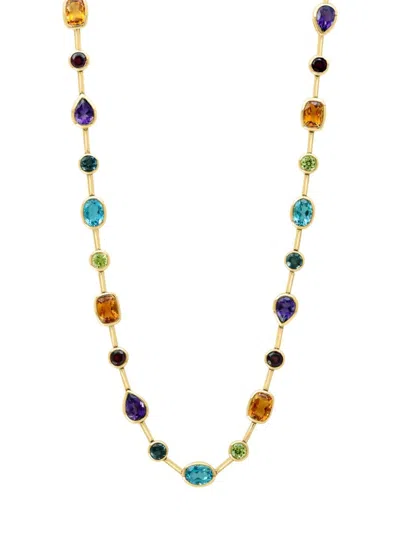 Effy Women's 14k Yellow Gold Multi Stone Necklace