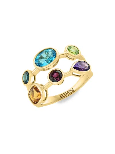 Effy Women's 14k Yellow Gold Multi Stone Ring