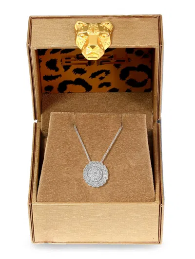 Effy Women's 14k White Gold & 0.94 Tcw Diamond Necklace/16"