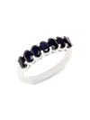 Effy Women's Sterling Silver & Onyx Ring In Silver