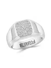 Effy Women's Sterling Silver & White Sapphire Ring In Silver
