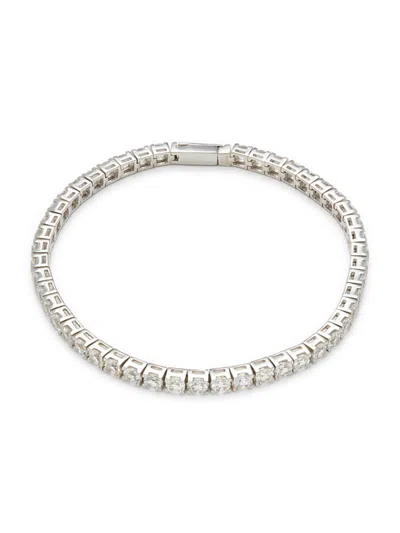 Effy Women's Sterling Silver & White Topaz Tennis Bracelet