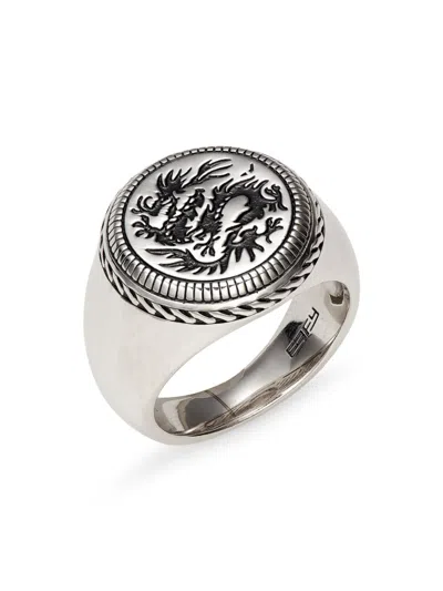 Effy Women's Sterling Silver Signet Ring In Metallic