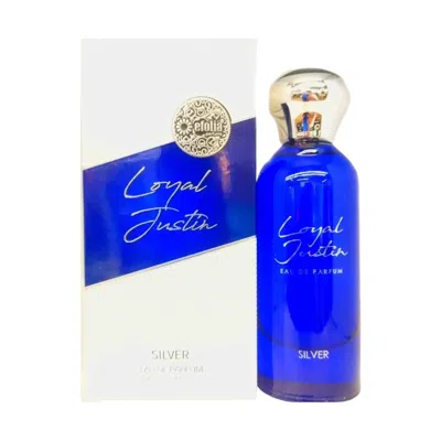 Efolia Unisex Loyal Justin Silver Edp Spray 3.4 oz Fragrances 6291106907926 In Blue