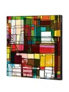 Egan Metropoli Painting (70cm X 70cm) In Multi