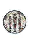 Egan Nutcracker Christmas Plate(31cm) In Multi