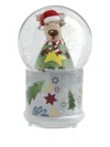 Egan Reindeer Snow Globe (10cm X 16cm) In Multi