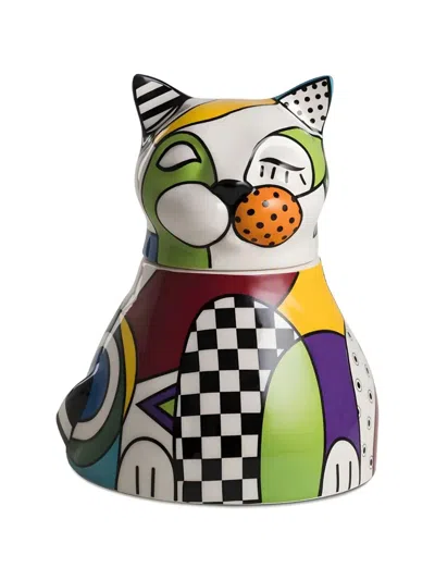 Egan Warà Geometric-detail Container In Multi