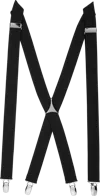 Egara Adjustable Solid Clip Suspenders