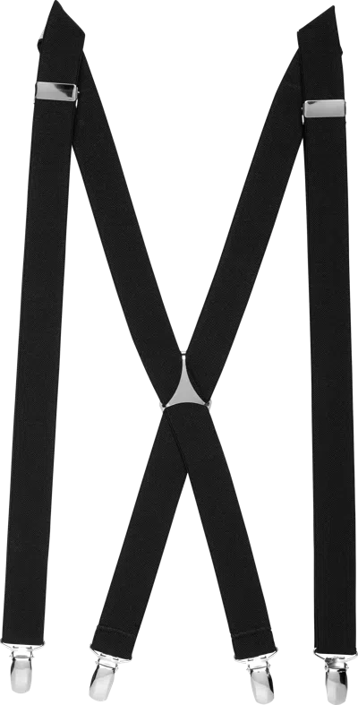 Egara Adjustable Solid Clip Suspenders