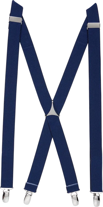 Egara Adjustable Solid Clip Suspenders