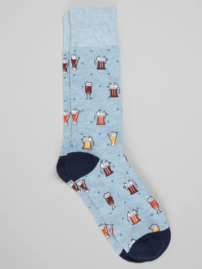 Egara Beer Socks, 1-pair In Blue