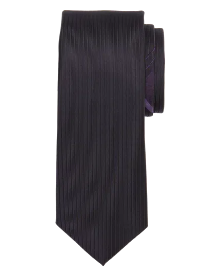 Egara Big & Tall Men's Narrow X Underknot Stripe Tie