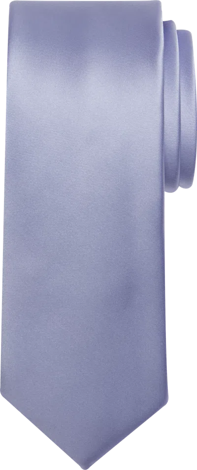 Egara Big & Tall Men's Skinny Solid Tie