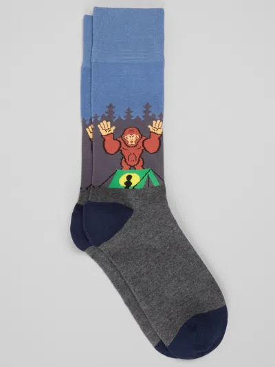 Egara Big Foot Socks, 1-pair In Blue