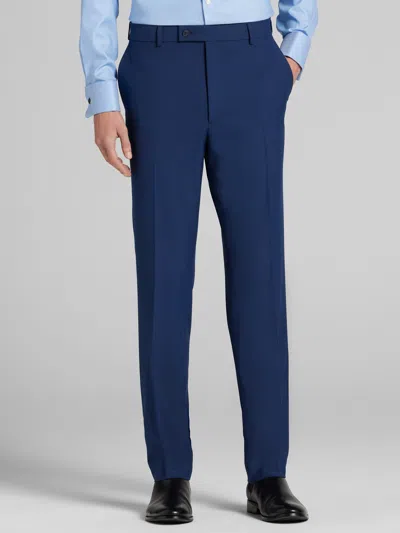 Egara Classic Fit Men's Suit Pants In Blue