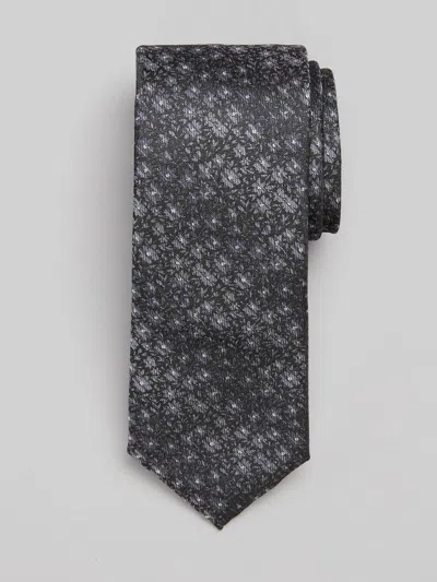 Egara Fabulous Floral Tie In Black