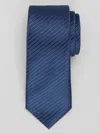 Egara Faille Stripe Tie In Blue