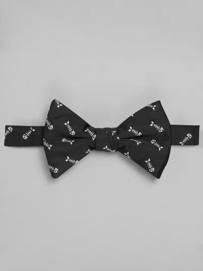 Egara Fish Bone Pre-tied Bow Tie