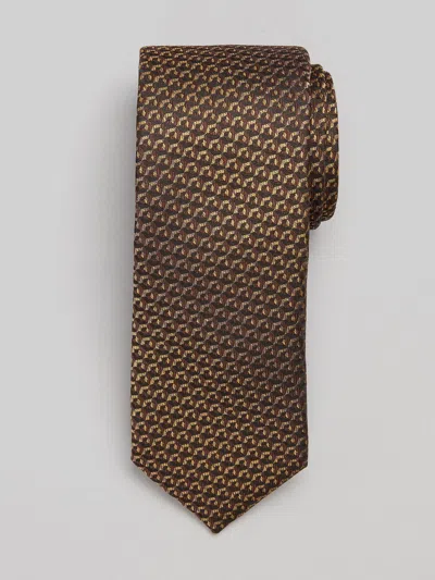 Egara Geometric Tie In Gold