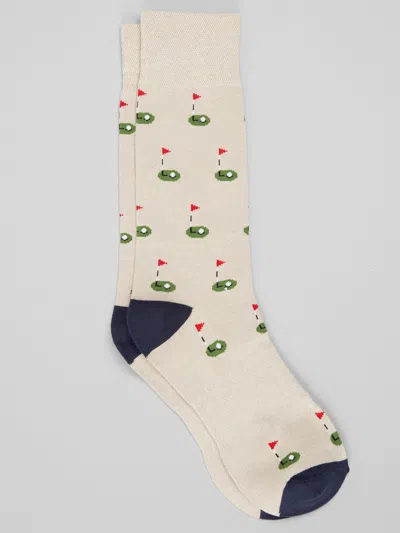 Egara Golf Performance Dress Socks, 1-pair In Neutral